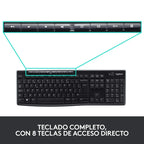 Teclado y Ratón Inalámbricos Logitech Wireless
