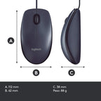 Ratón Logitech B100 OEM