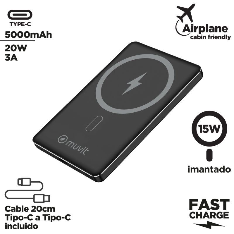 Powerbank Muvit For Change