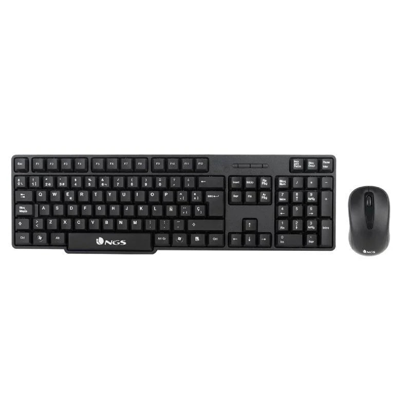 Teclado y Ratón Inalámbricos NGS Euphoria