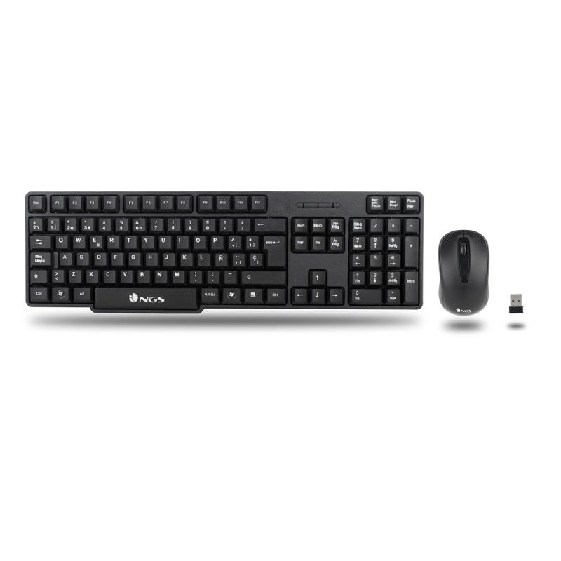 Teclado y Ratón Inalámbricos NGS Euphoria