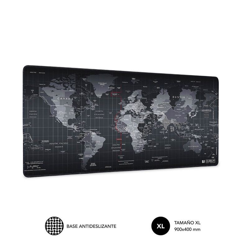 Alfombrilla Subblim 01PUW01 World XL