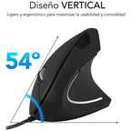 Ratón Vertical Subblim Glide