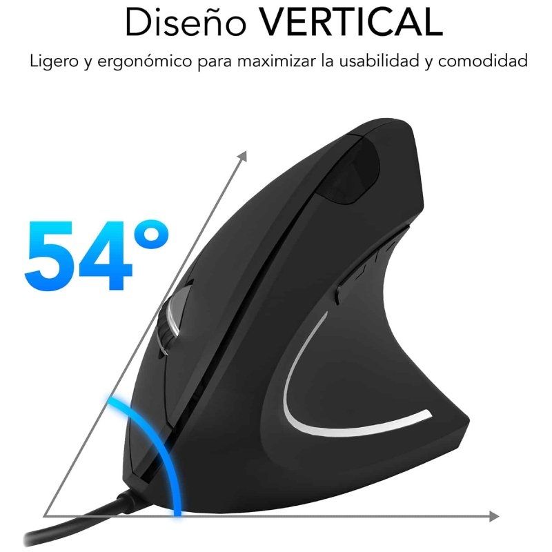 Ratón Vertical Subblim Glide