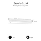 Teclado Subblim Business Slim Silencioso