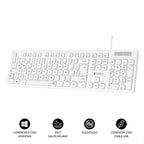 Teclado Subblim Business Slim Silencioso