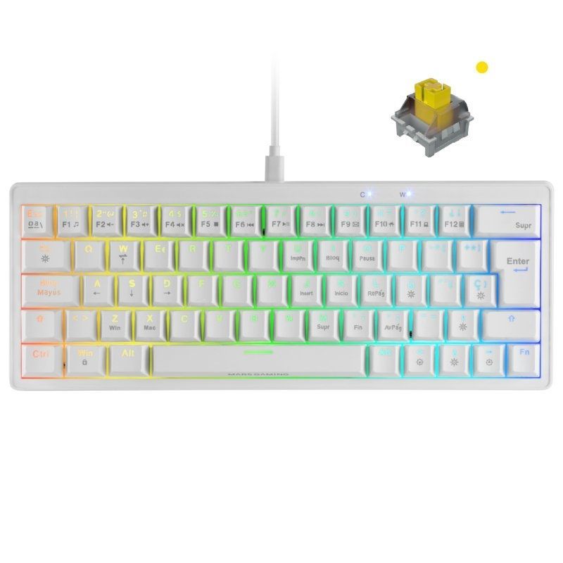 Teclado Mecánico Mars Gaming MKMINIPRO