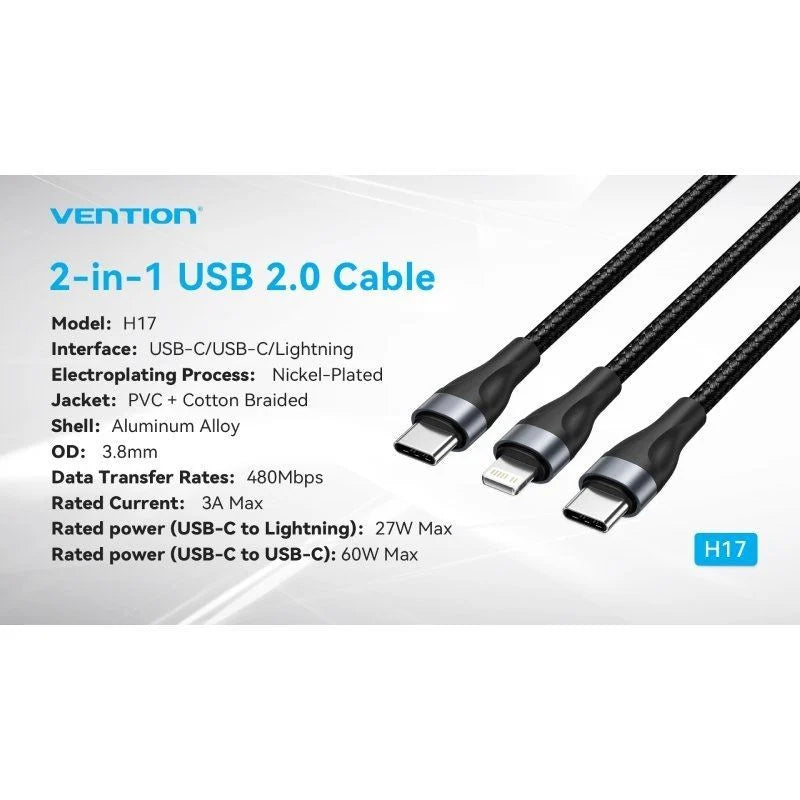 USB Tipo-C Vention